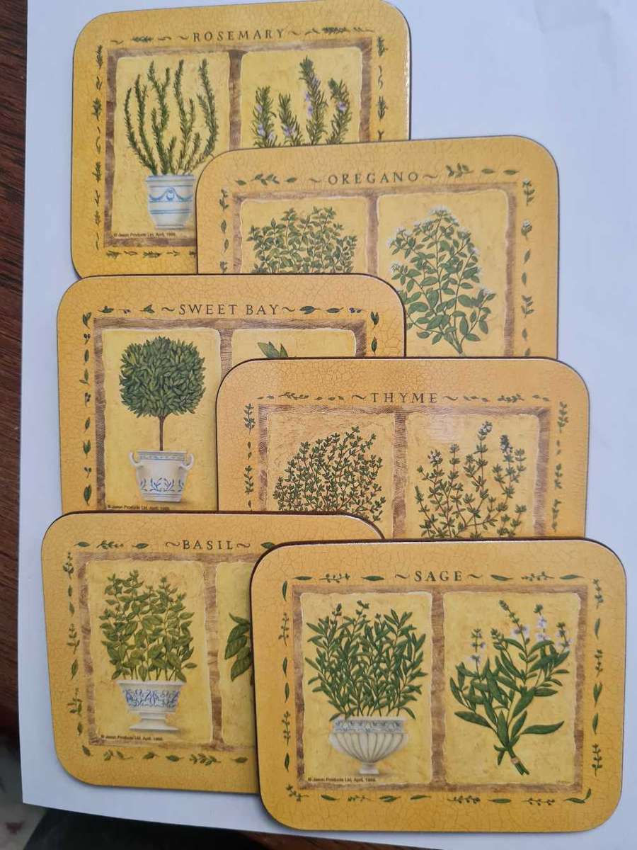 Jason herb coasters