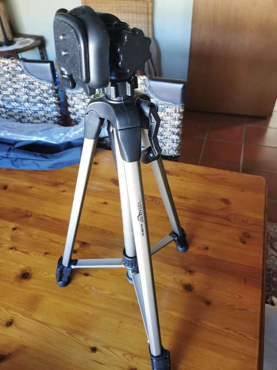 Tripods and photographic umbrella