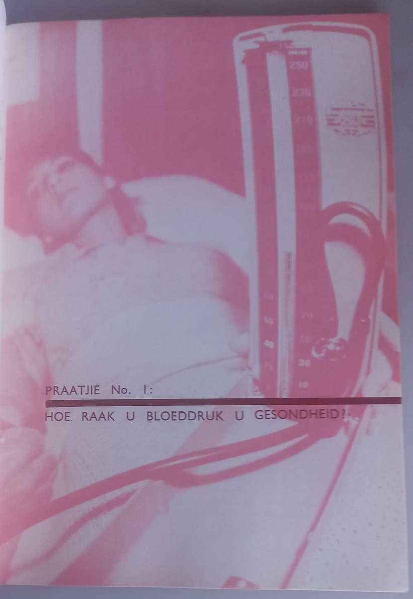 Ek en my bloeddruk/You and your blood pressure