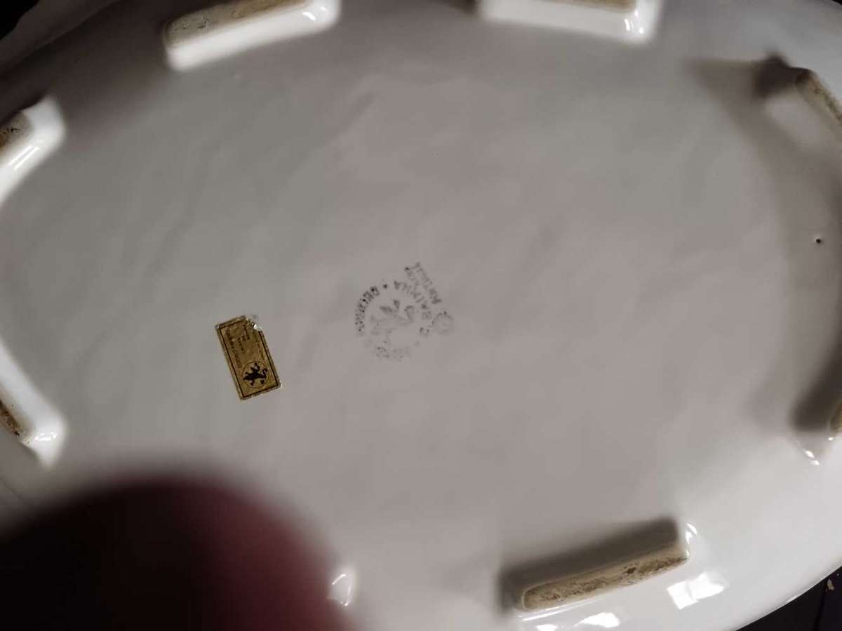 Vintage Fish Shaped Platter by Bordalo Pinheiro Portugul