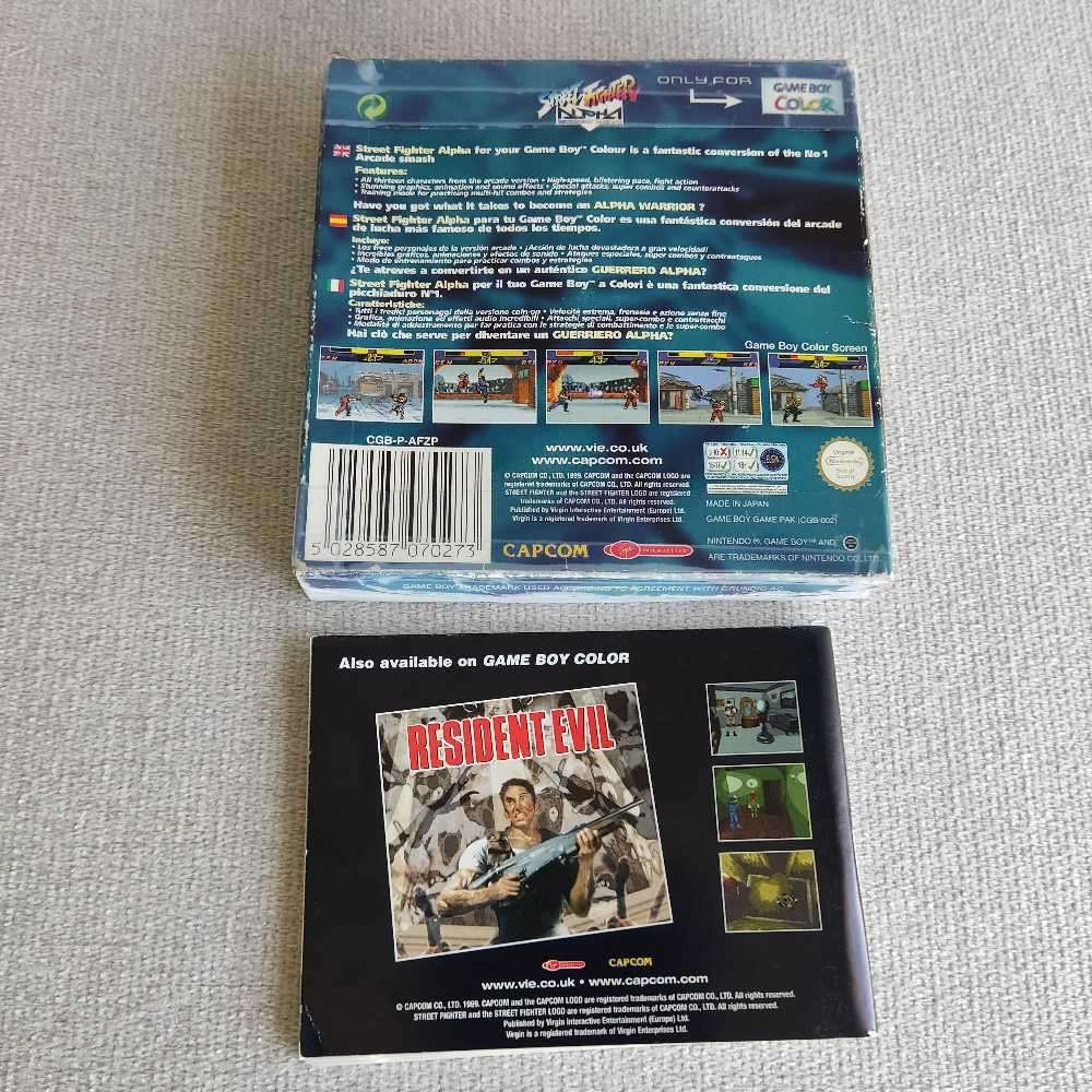 Gameboy Color game Street Fighter Alpha  Dreams