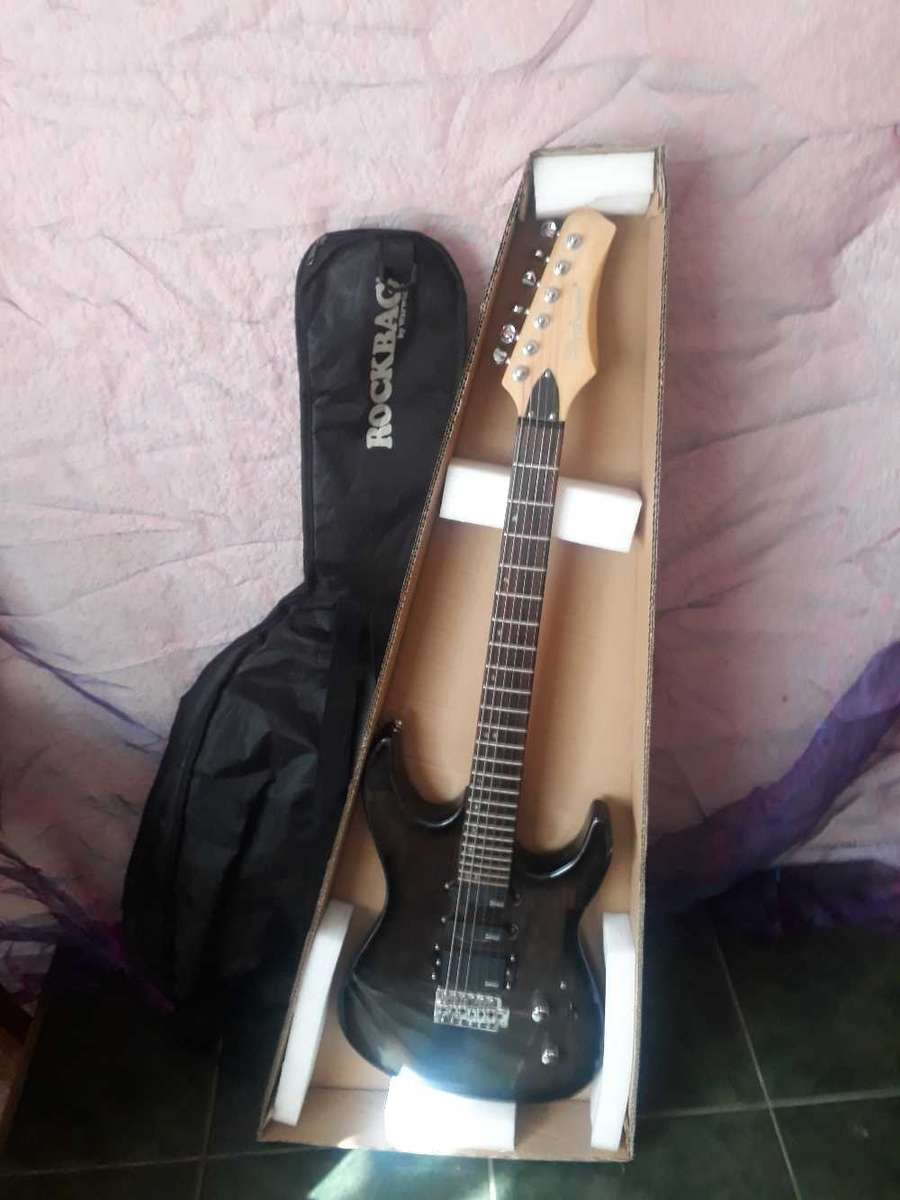 PALMER YB20100198 100% WORKING ELECTRIC GUITAR WITH BAG - STAND NOT INCLUDED!