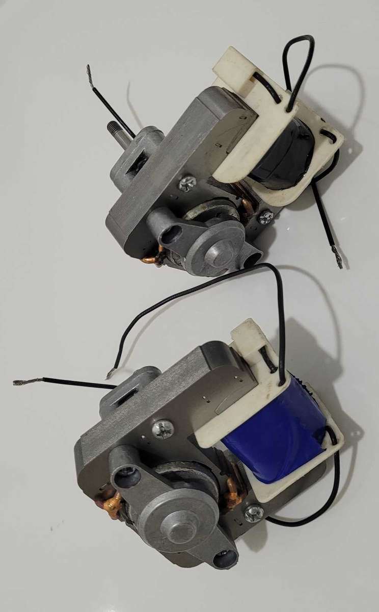 18w Oven Motor YJF6016C. Random Colour: Blue/Black (Bid Piece)