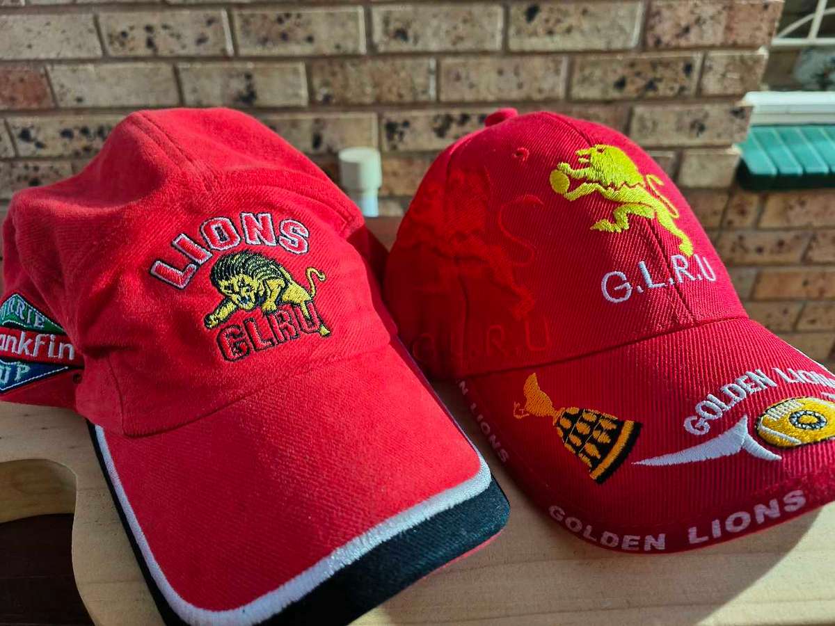 Authentic Lions Rugby caps