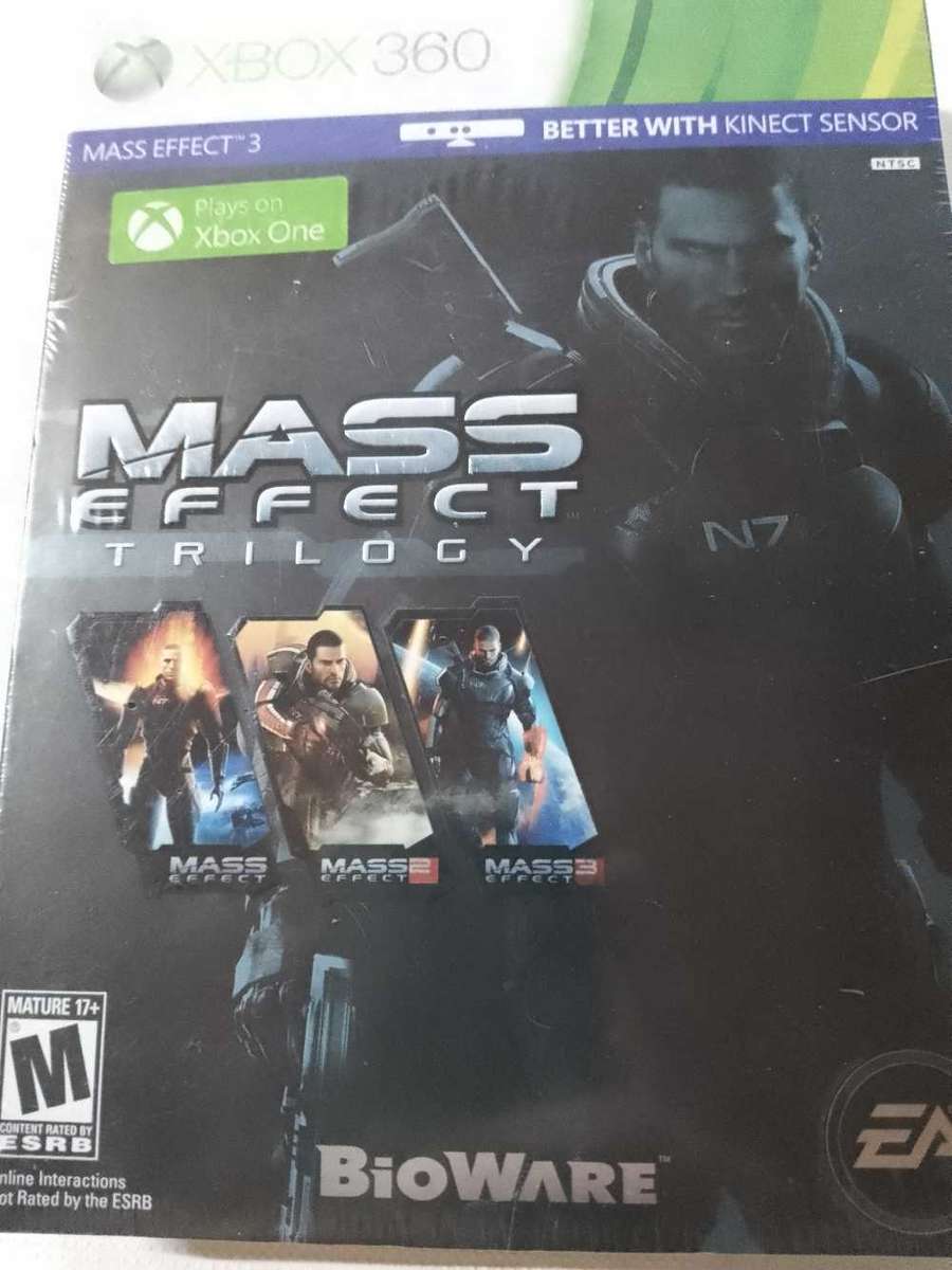 Mass Effect Trilogy for Xbox 360 - Factory Sealed