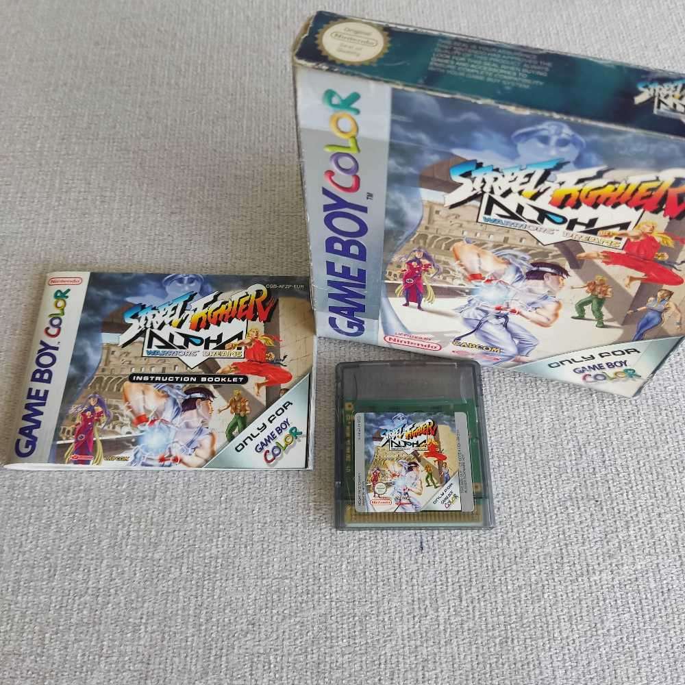 Gameboy Color game Street Fighter Alpha  Dreams