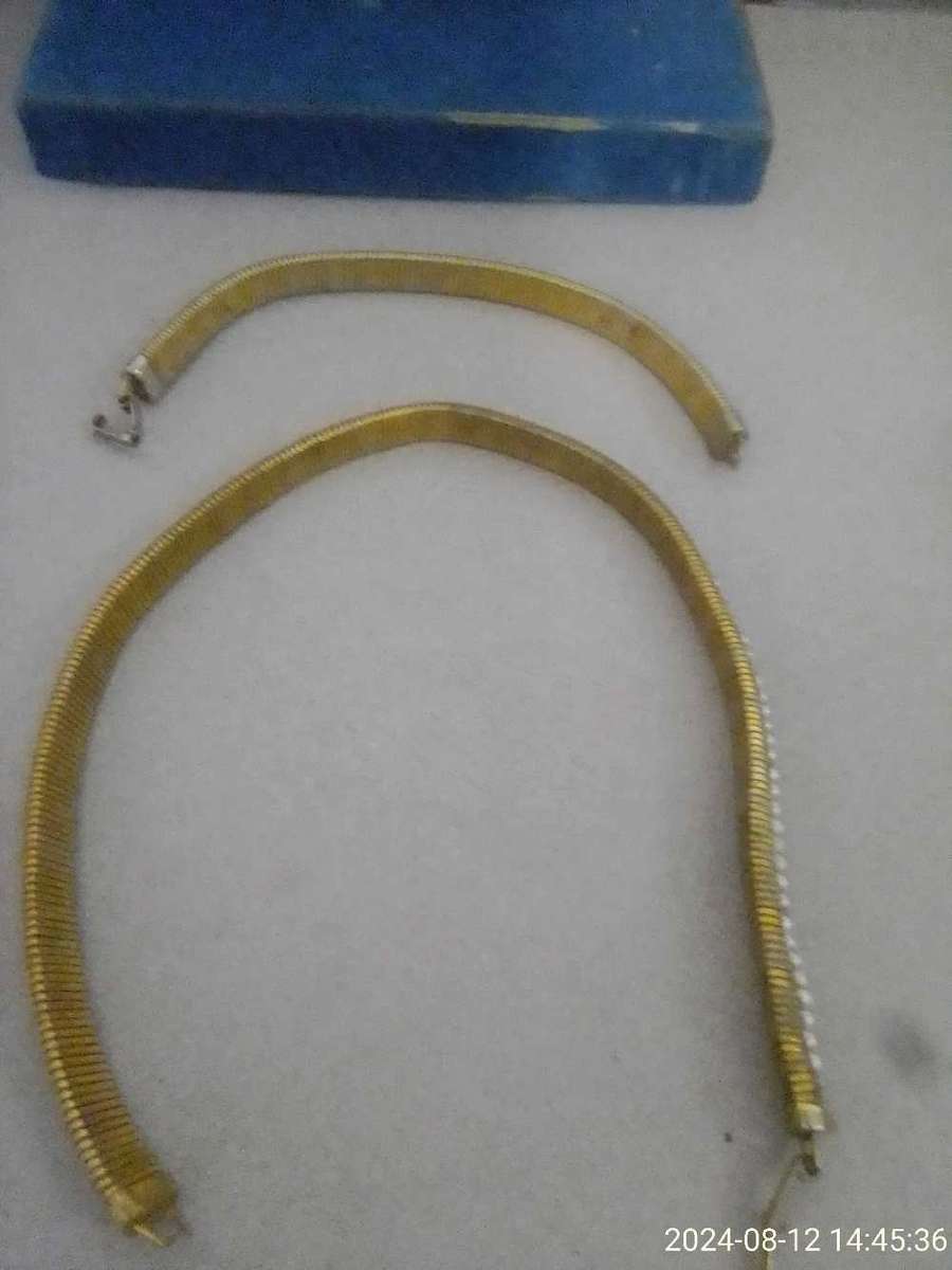 Vintage Richelieu Neck and Arm Bracelet.