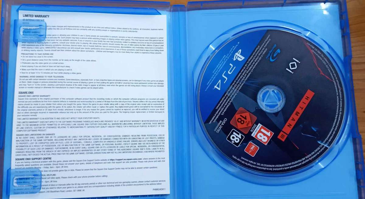 Hitman 3 for PS4 (CIB)