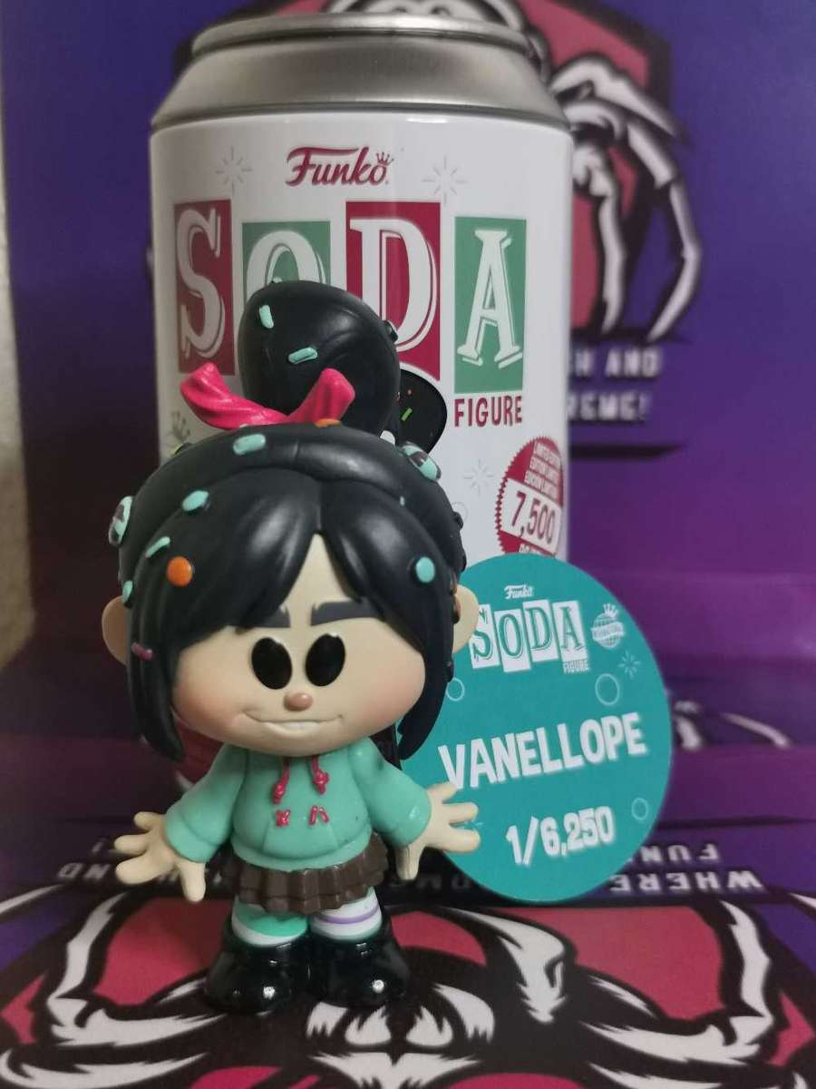 VANELLOPE - LIMITED EDITION FUNKO SODA FIGURINE & COLLECTIBLE CAN