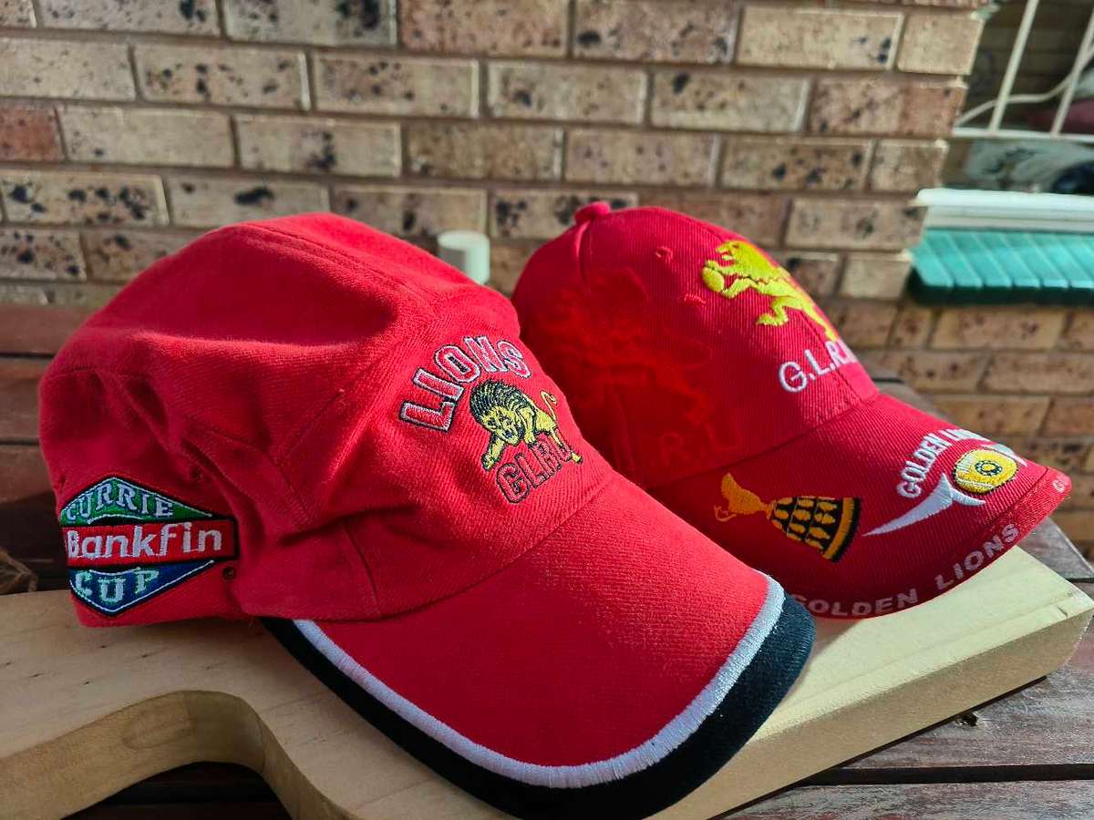 Authentic Lions Rugby caps