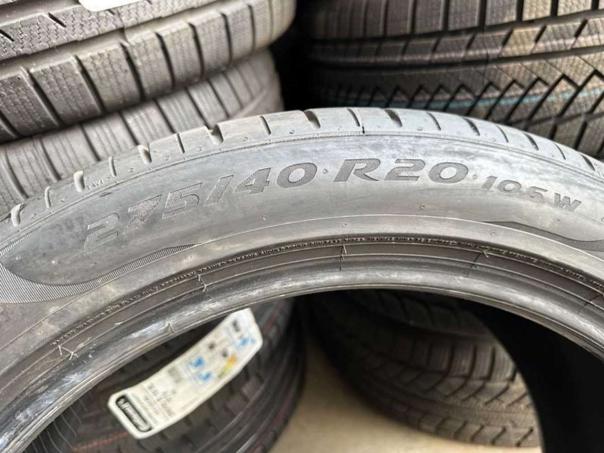 245/45/20(2), 275/40/20(2) Pirelli Pzerro Runft. 85% lie