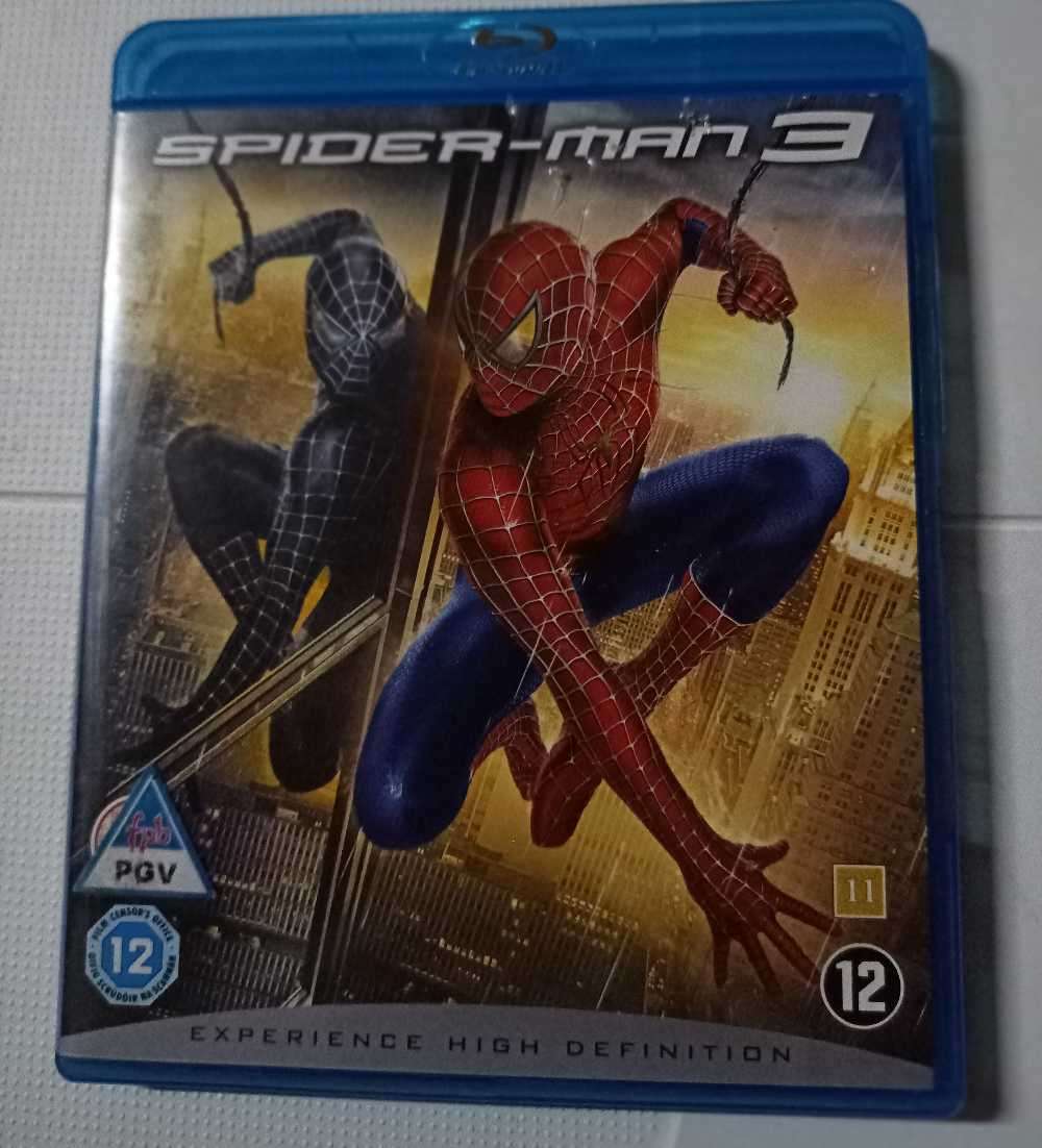 Spider-man 3 on Blu-ray