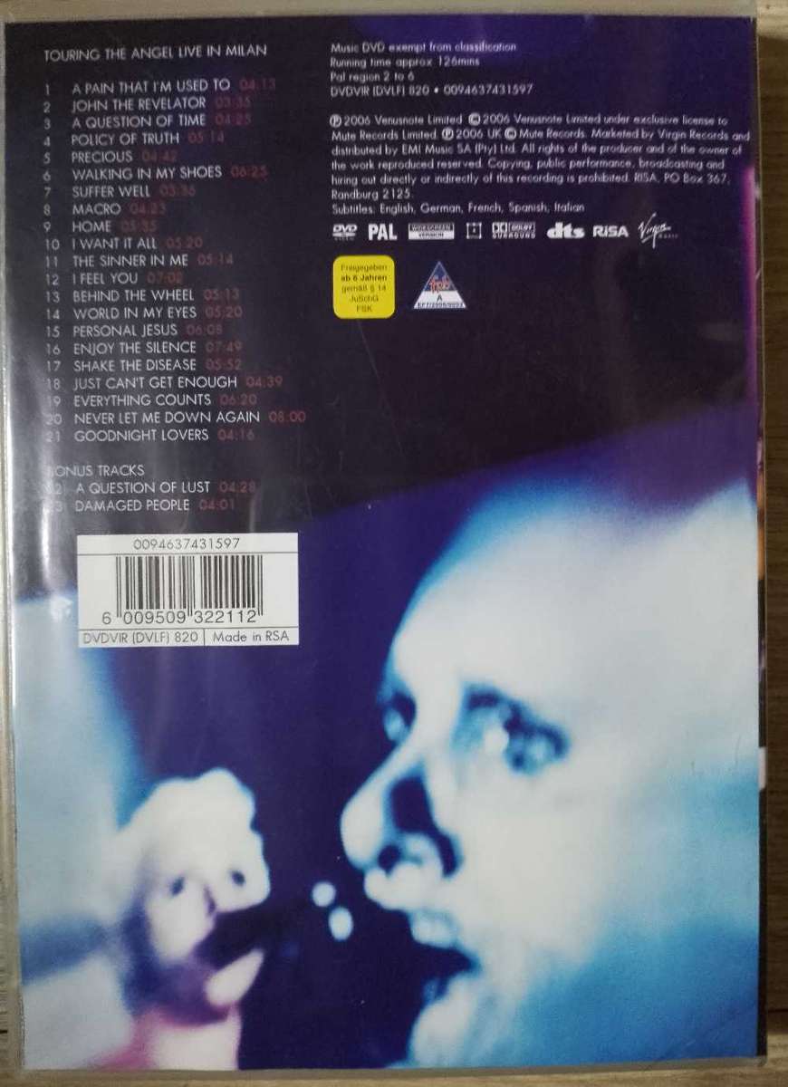 Depeche Mode Touring the Angel Live in Milan