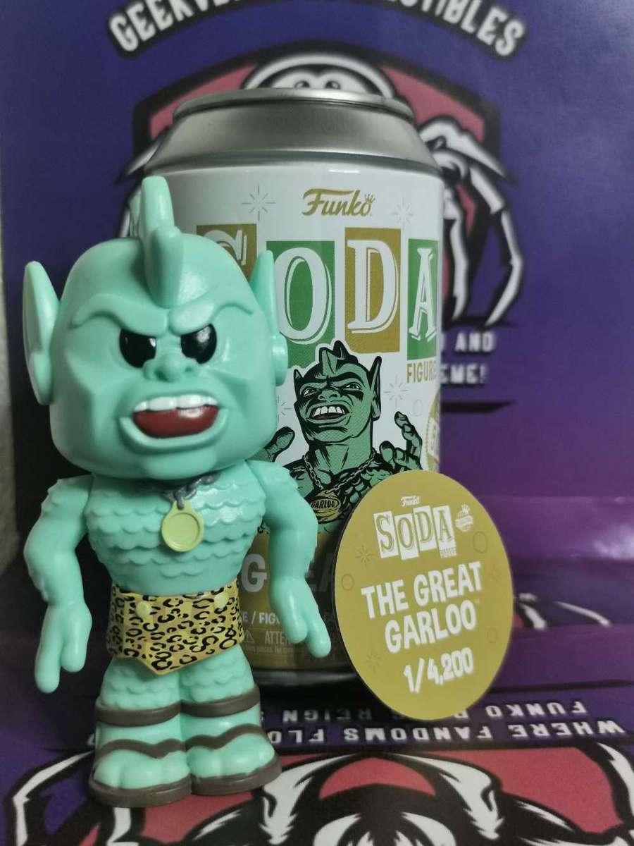 GARLOO - LIMITED EDITION FUNKO SODA FIGURINE AND COLLECTIBLE CAN