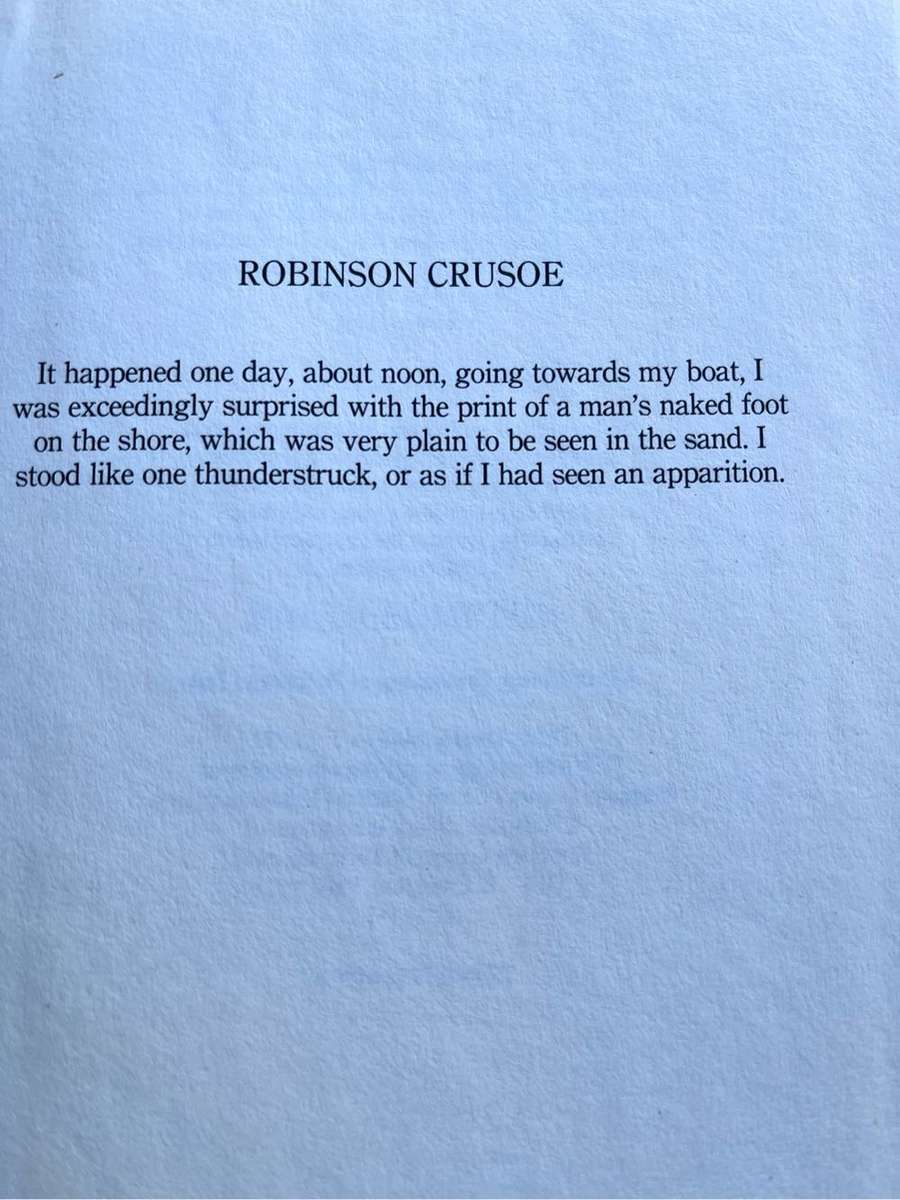 Robinson Crusoe - Daniel Defoe - unabridged (1990)