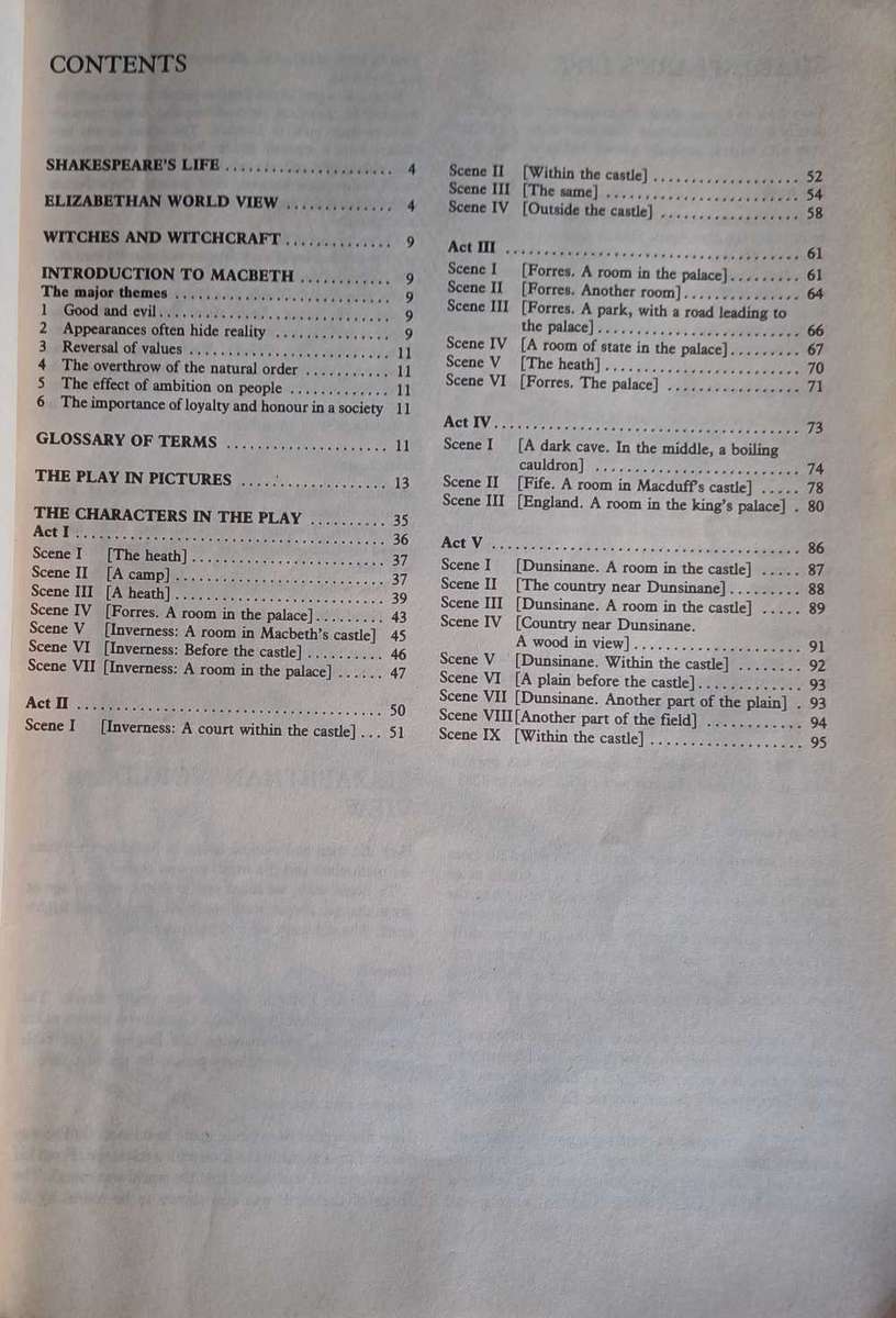 Macbeth by William Shakespeare