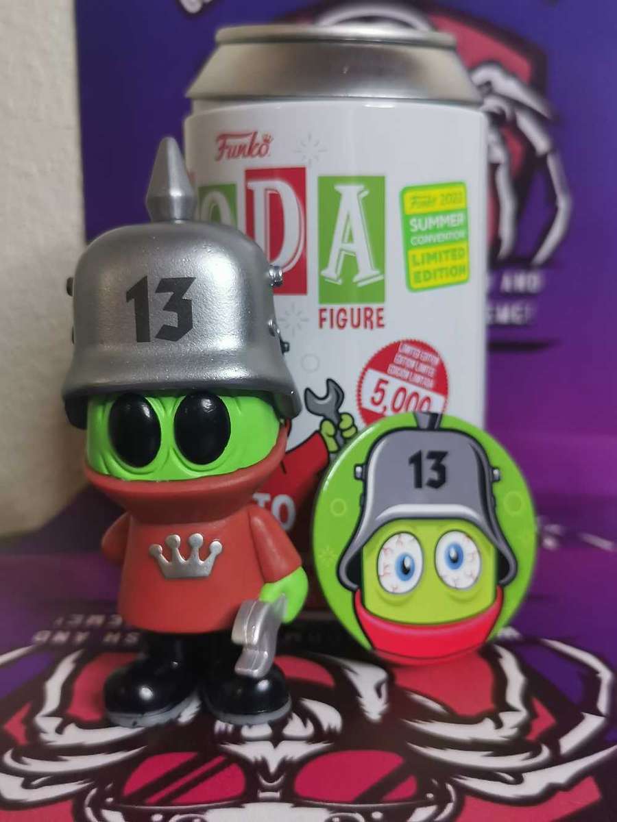 OTTO - LIMITED EDITION FUNKO SODA FIGURINE AND COLLECTIBLE CAN