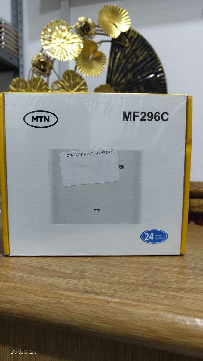 ZTE MF296C 4G LtE wifi router brand new (MTN SIM ONLY)