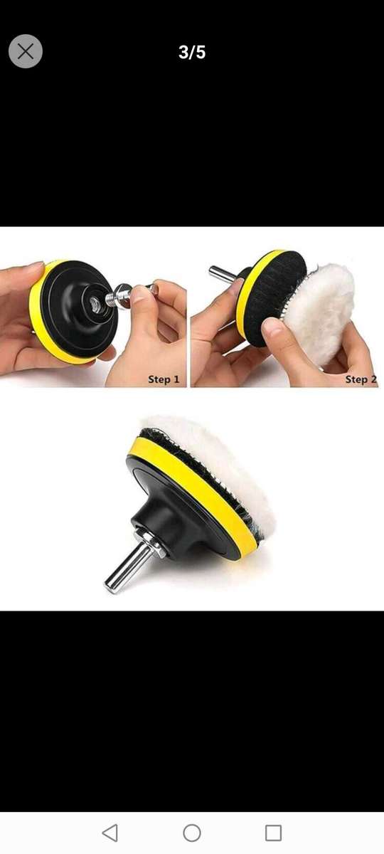 11pcs 3-inch Car Polishing Kit, Sponge Disc Set