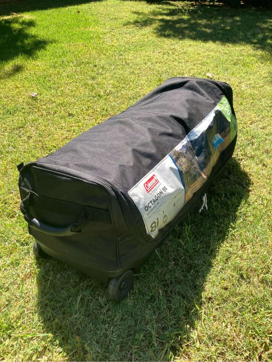 Coleman Octagon 98 Tent with half flysheet