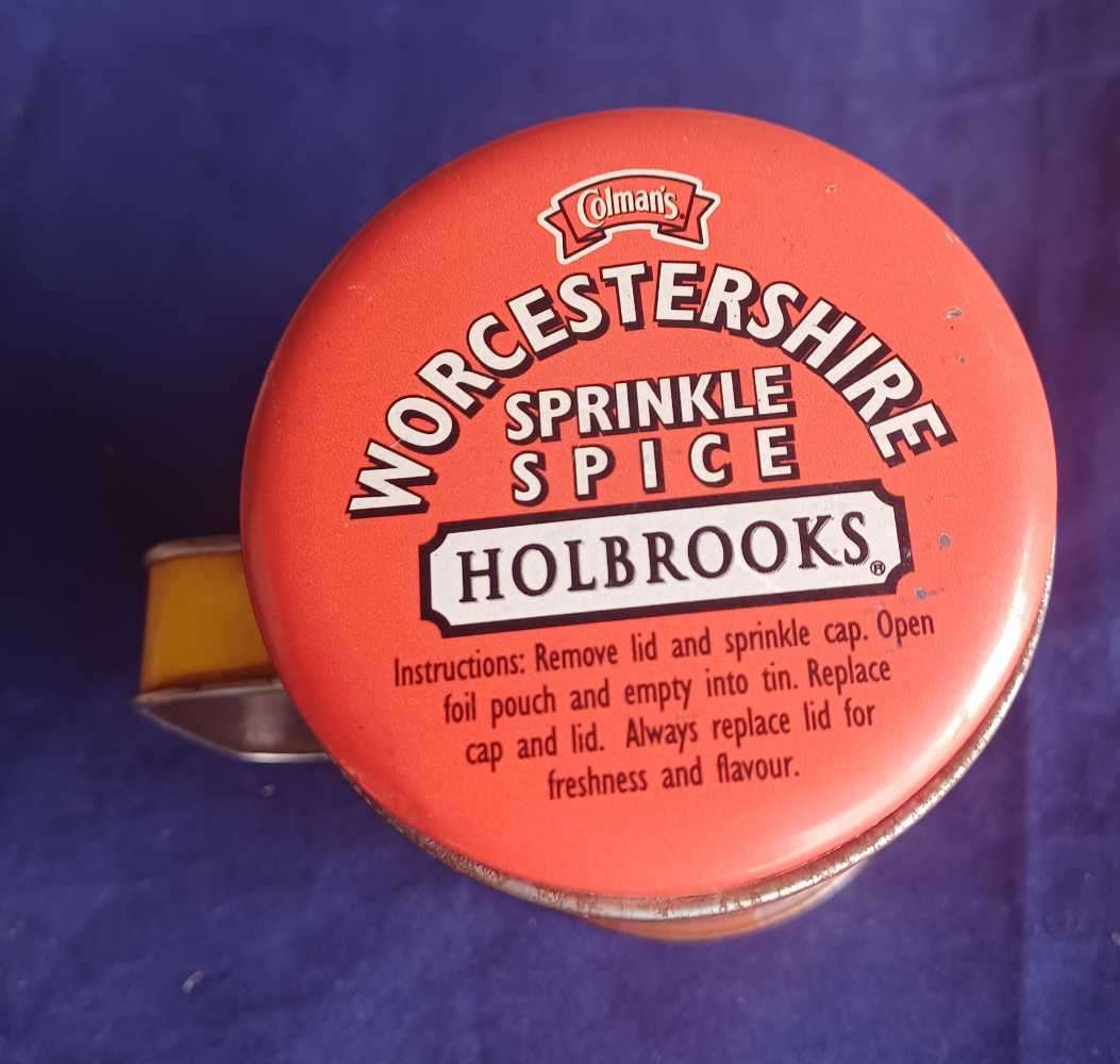 Worcestershire tin
