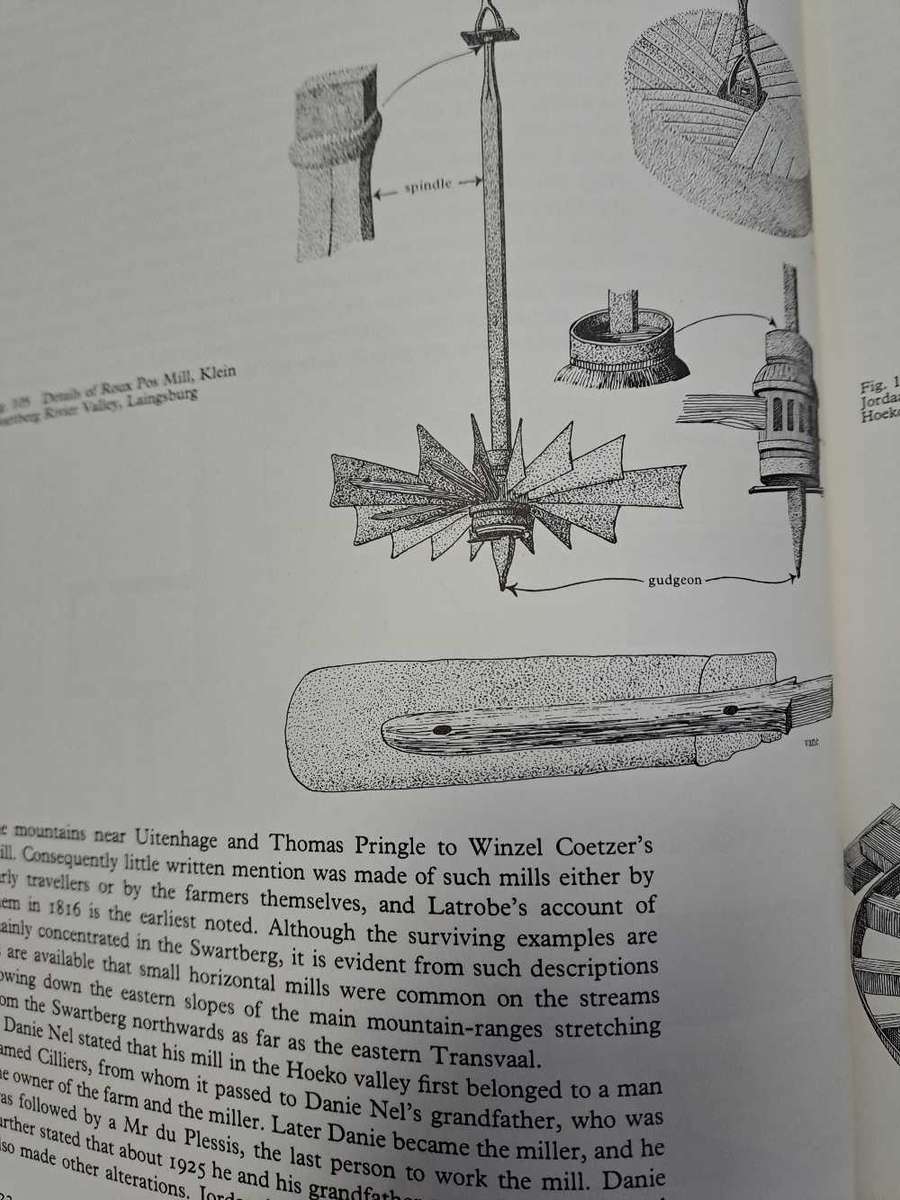 WATER-MILLS WINDMILLS AND HORSE-MILLS OF SOUTH AFRICA.  By James Walton
