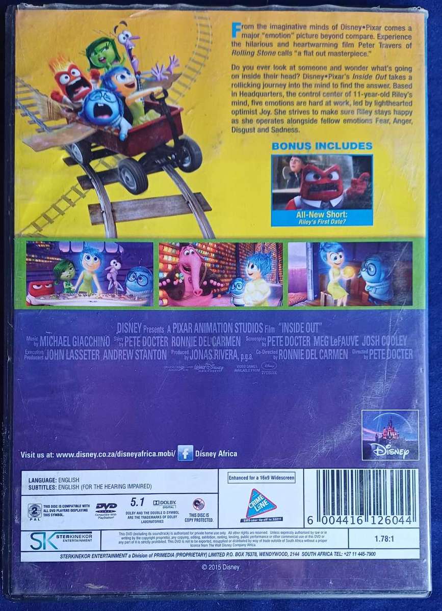Inside out dvd