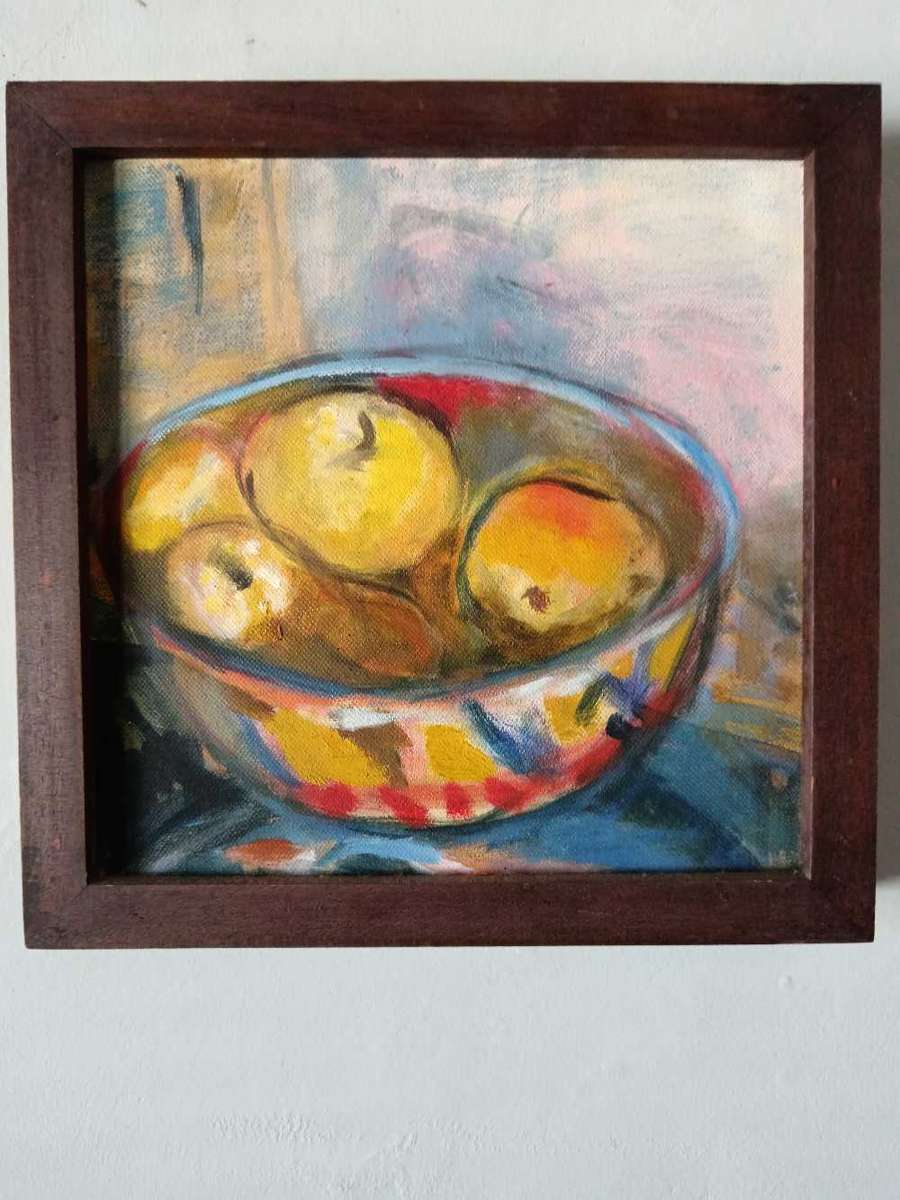 Mollie Striebel Still Life Bowl of Appels