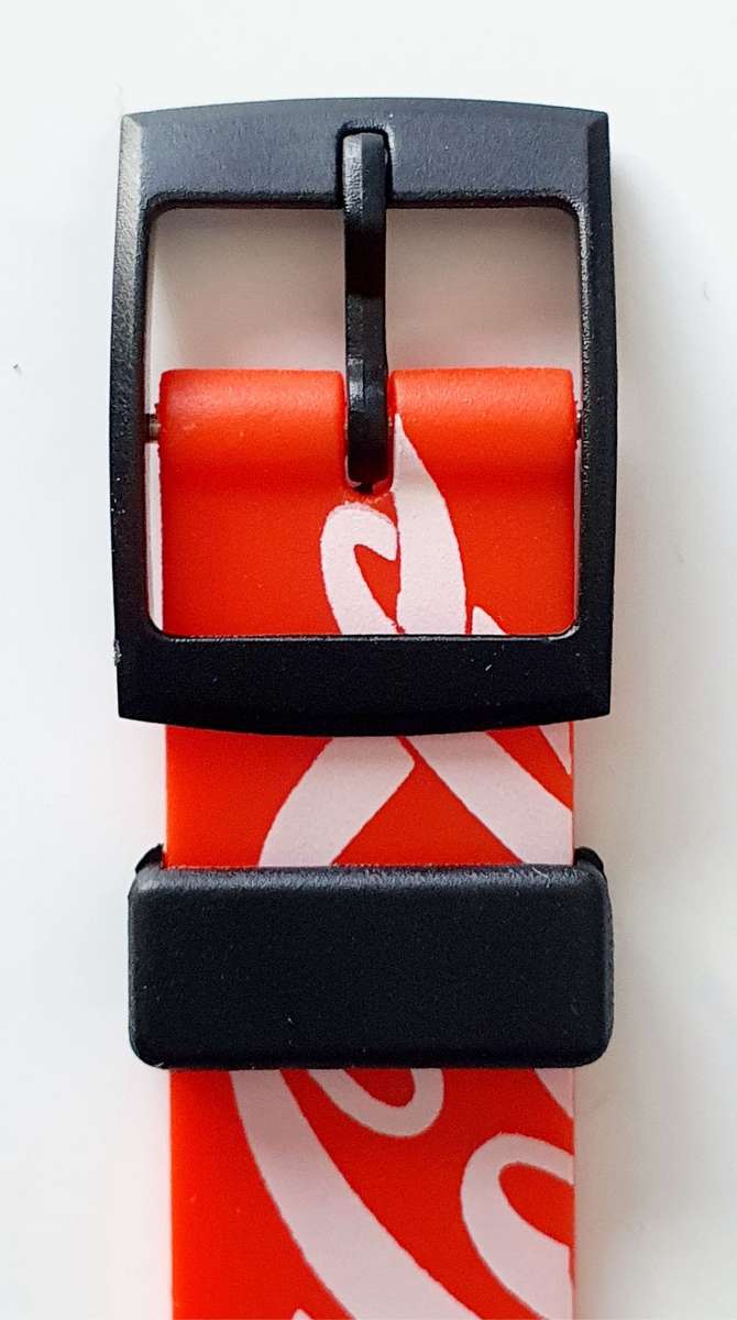 VINTAGE COCA COLA - COKE WATCH - SWATCH STYLE  - TOP COLLECTIBLE