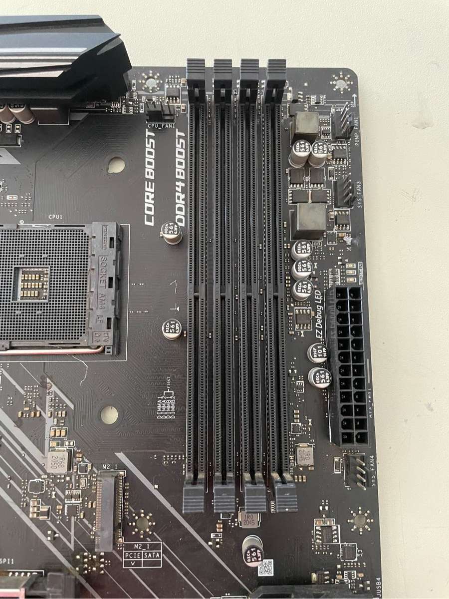 MSI X470 Gaming Plus Max Motherboard**2 x NVME/M.2 SSD Slots**