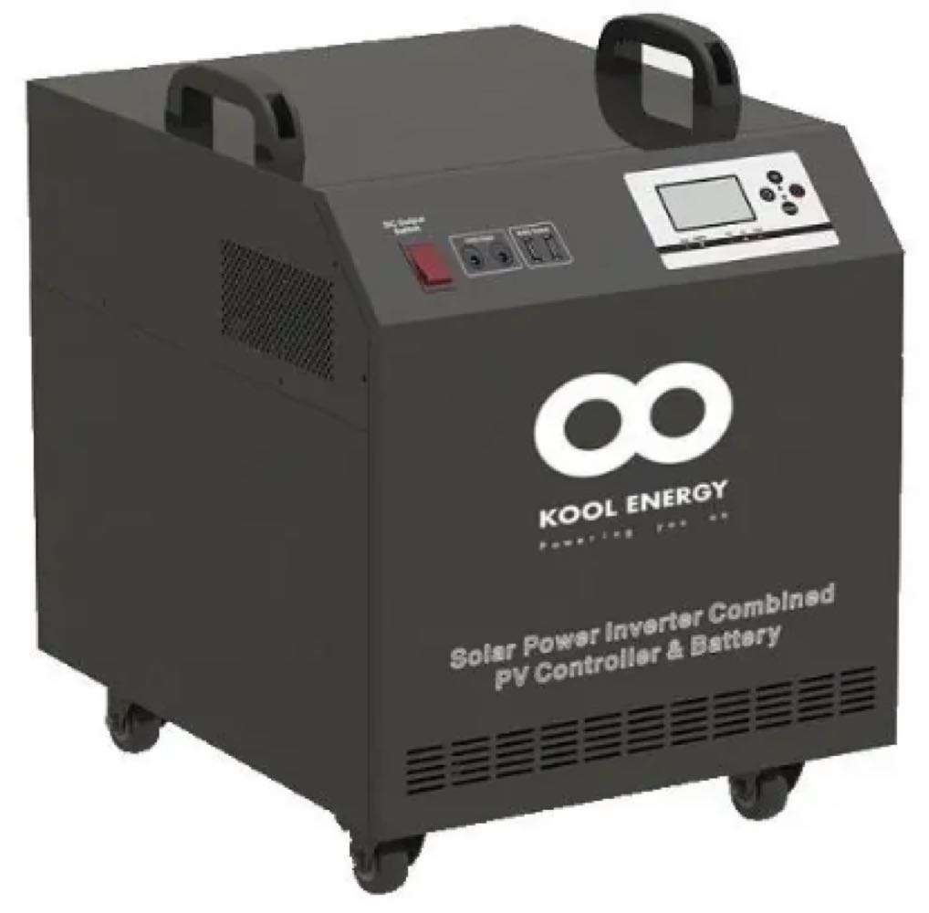 Kool Energy 1.5KW/24 Volt Trolley Inverter/Solar with 2 X 100AH batteries