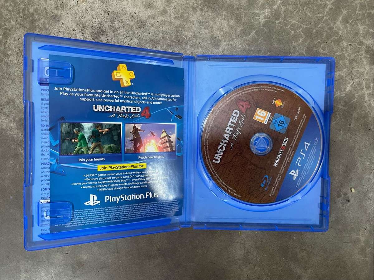Uncharted 4 A Thiefs End PS4 Game