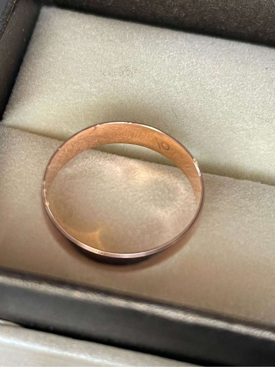 9ct Rose Gold Wedding Ring