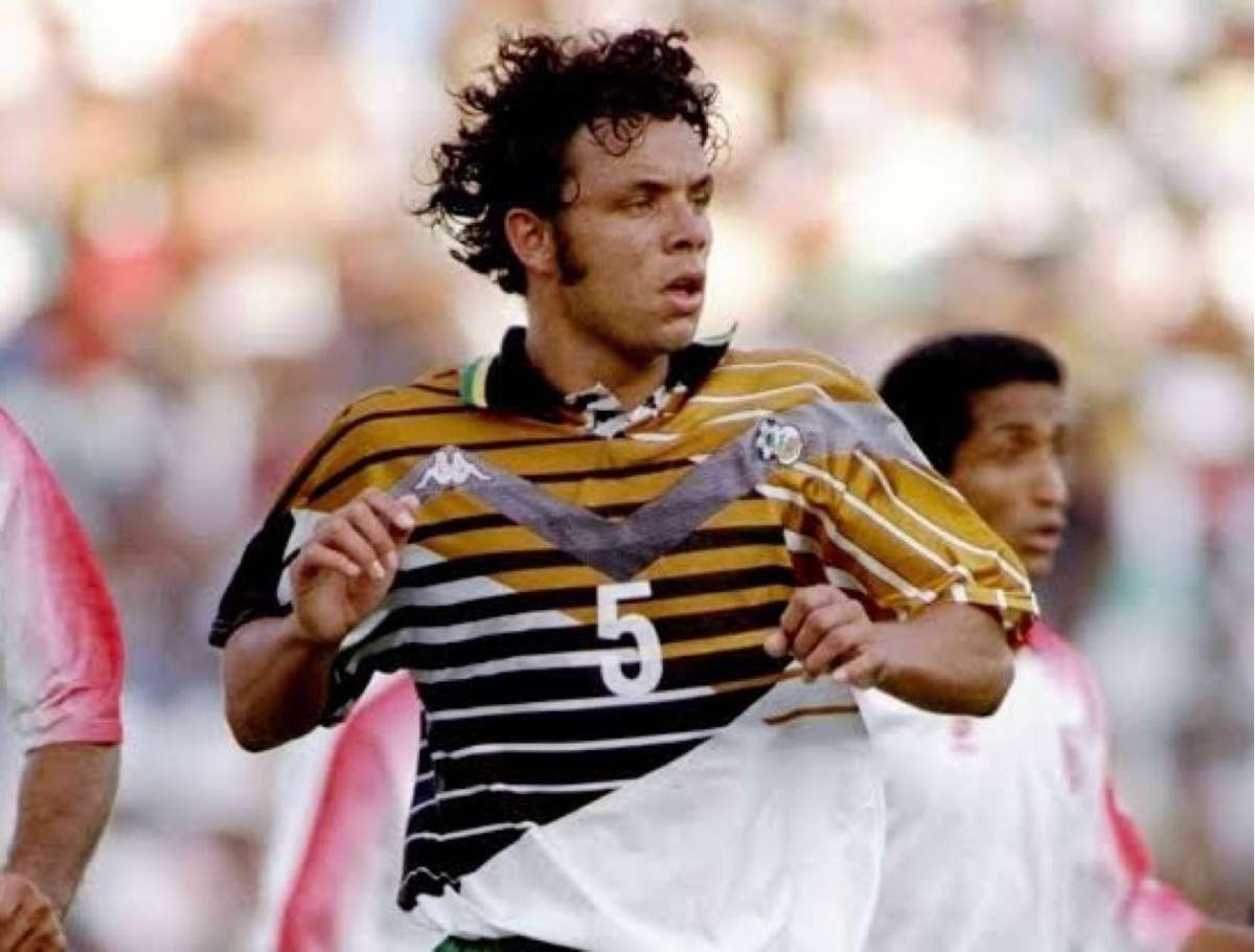 Soccer Replica Jersey Signed by Mark Fish