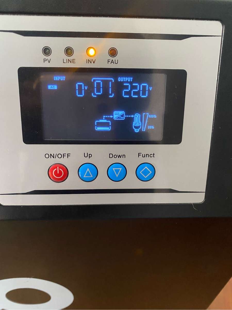 Kool Energy 1.5KW/24 Volt Trolley Inverter/Solar with 2 X 100AH batteries