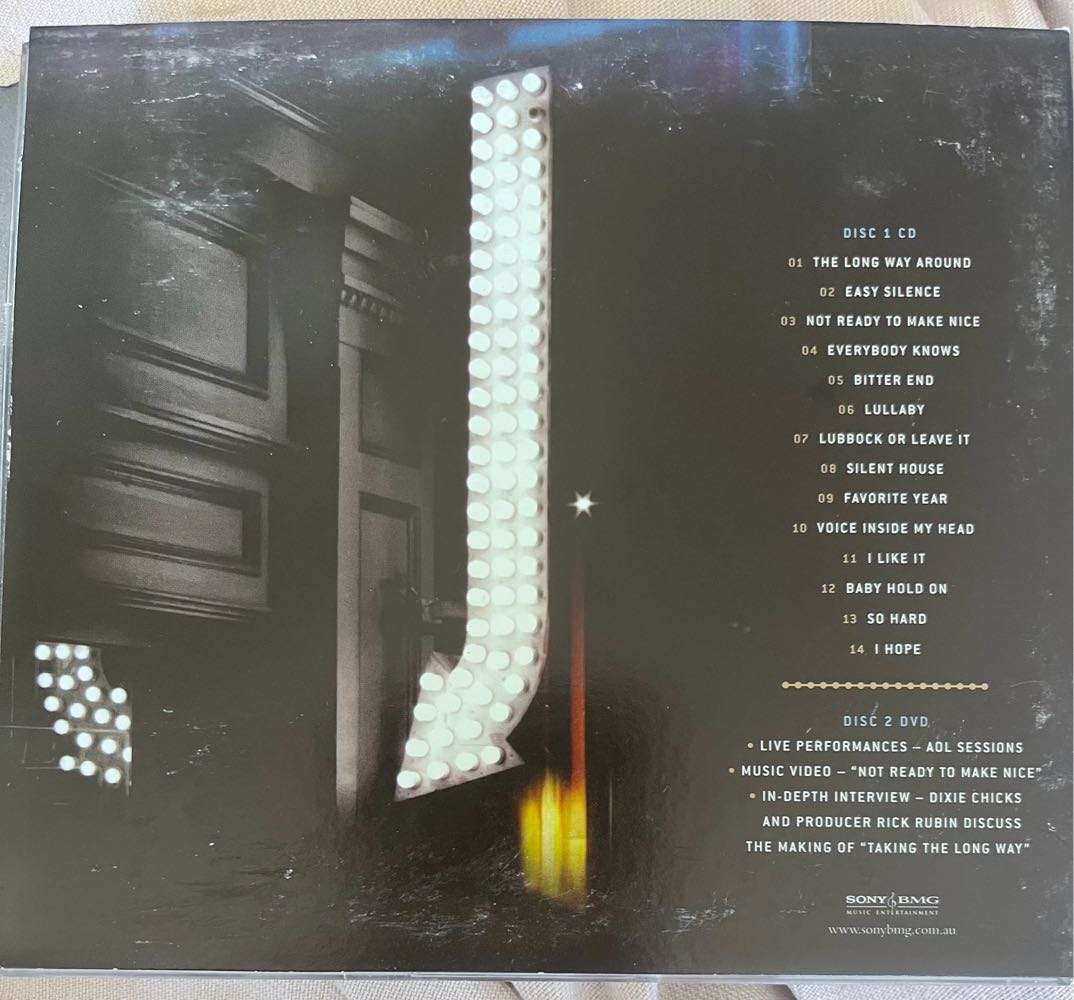 CD and DVD-Taking the long way - Dixie Chicks