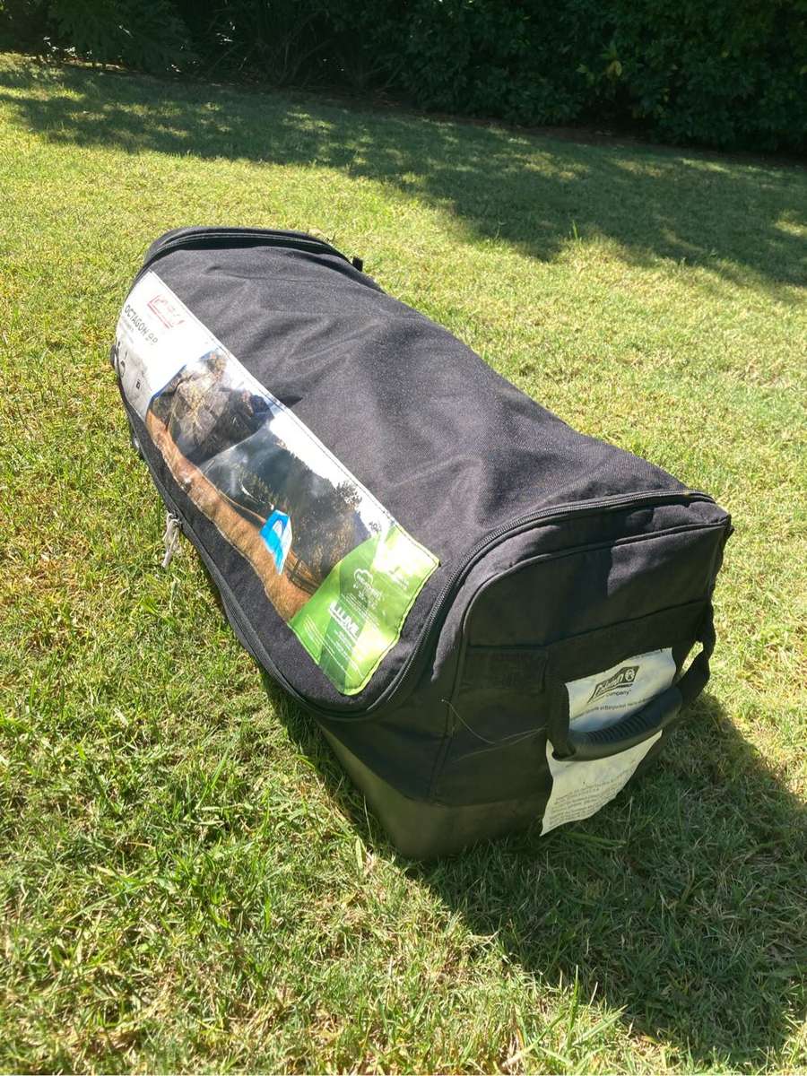 Coleman Octagon 98 Tent with half flysheet