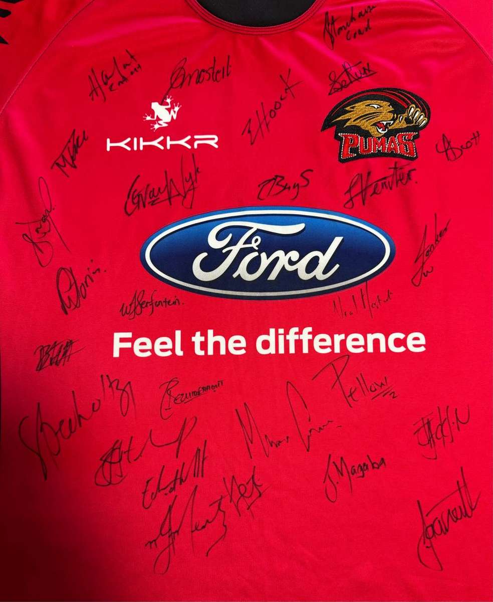 Rugby Jersey Signed Pumas Team