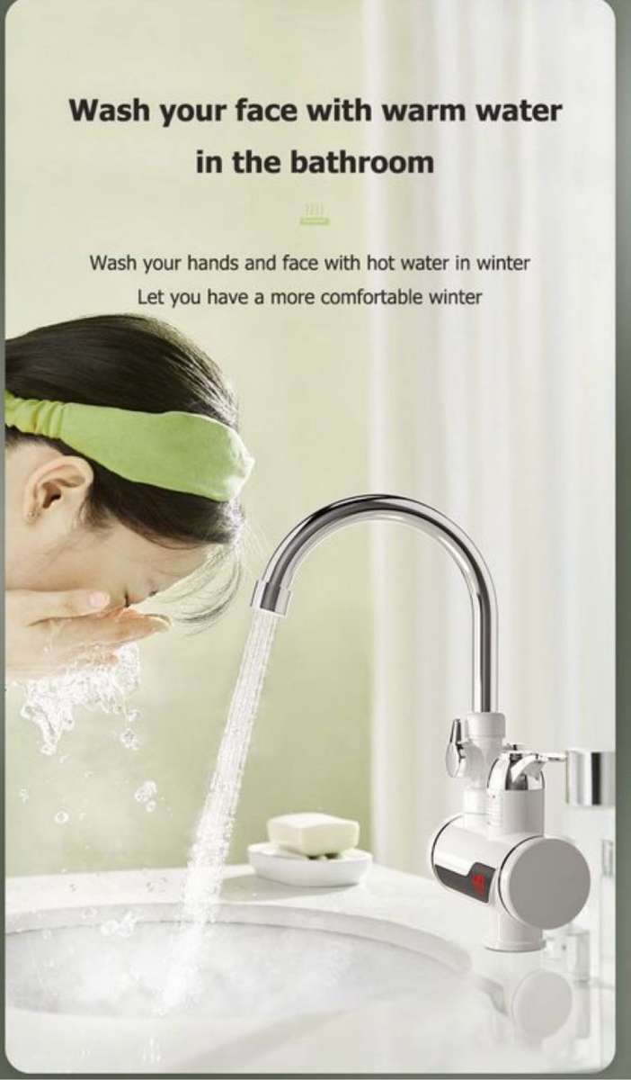 Instantaneous Hot Water Shower with Faucet