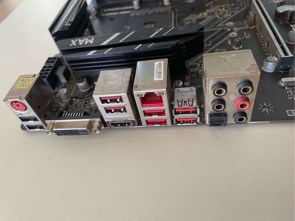 MSI X470 Gaming Plus Max Motherboard**2 x NVME/M.2 SSD Slots**