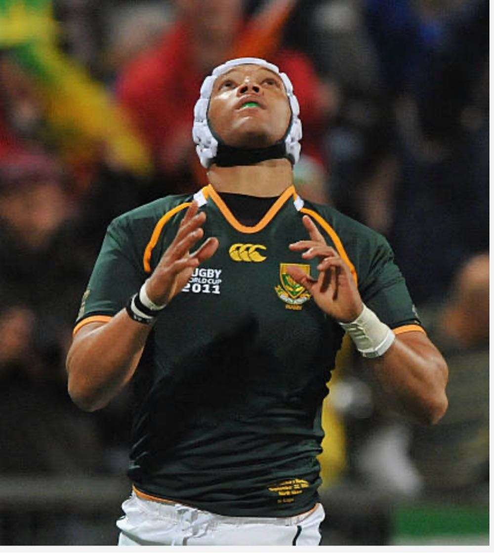 Springbok Rugby Jersey Signed Gio Aplon