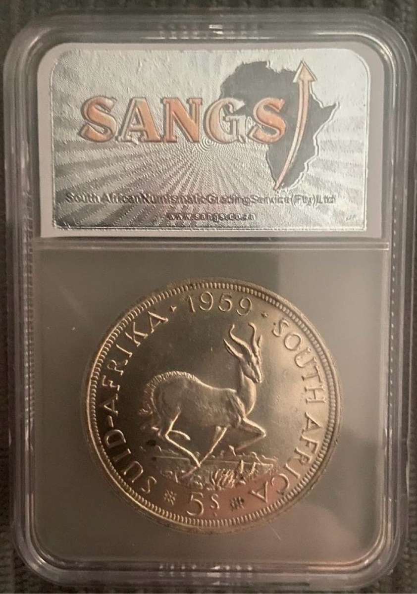 1959 South Africa Five Shilling
