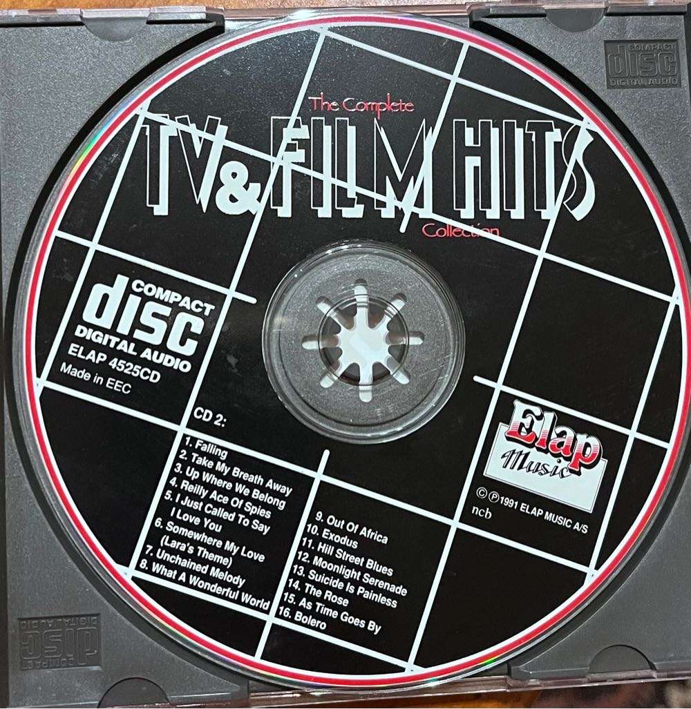 (2CD) TV & Film hits (1991, EEC) 4525CD