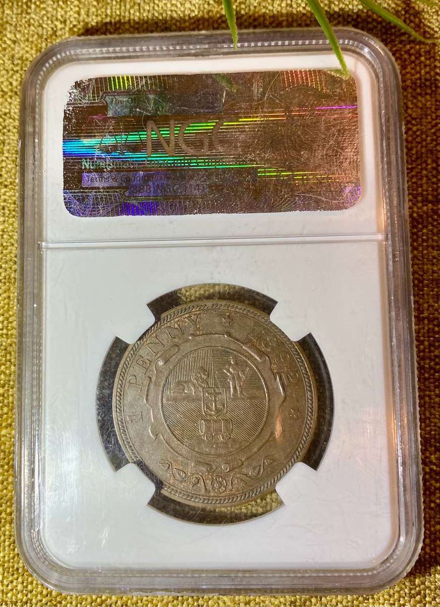 1892 South Africa Penny