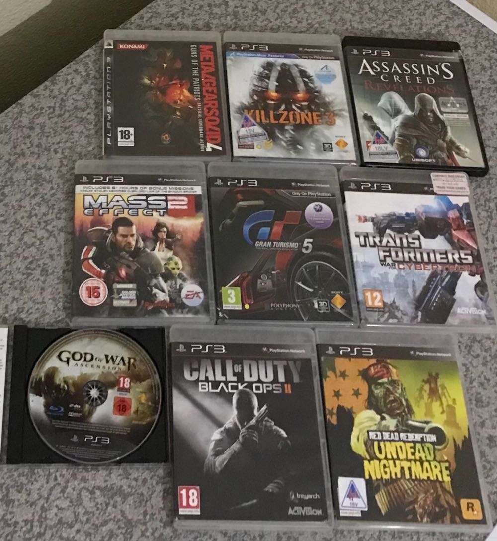 PS3 GAMES BUNDLE