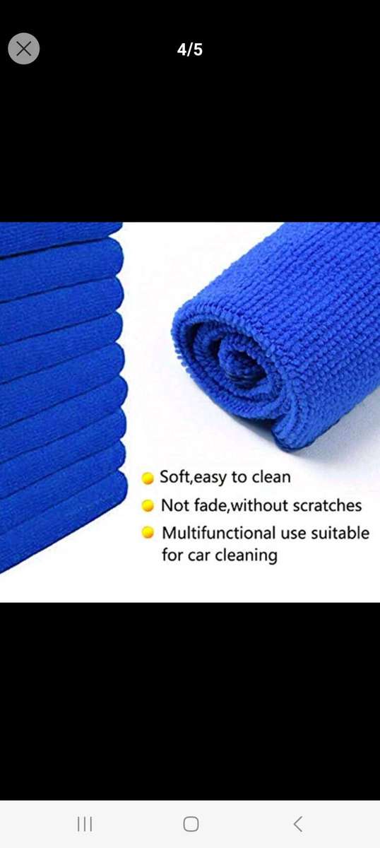 Microfiber Car Cleaning Towel.