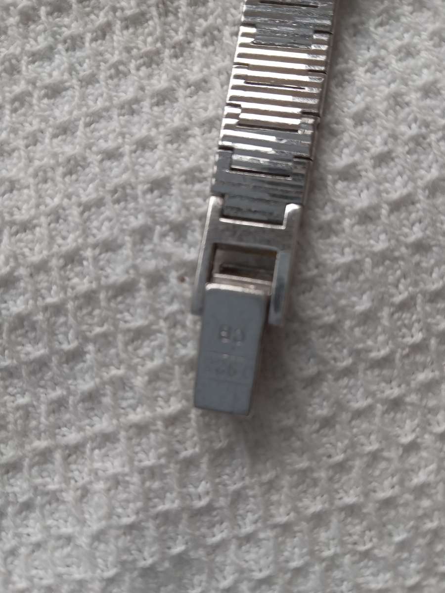 Vintage Bucherer Sterling Silver Ladies Wrist Watch