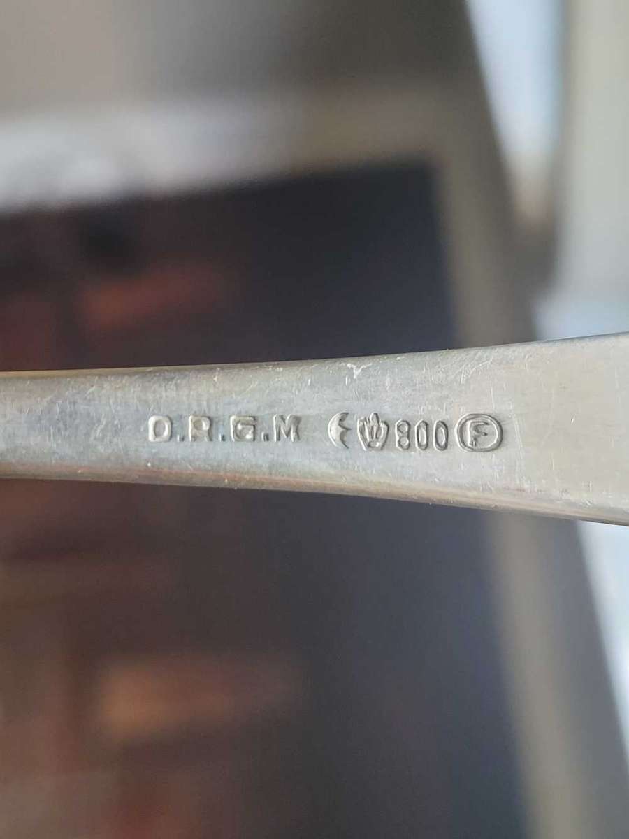 WOW Vintage 800 Silver Knife and Fork Set