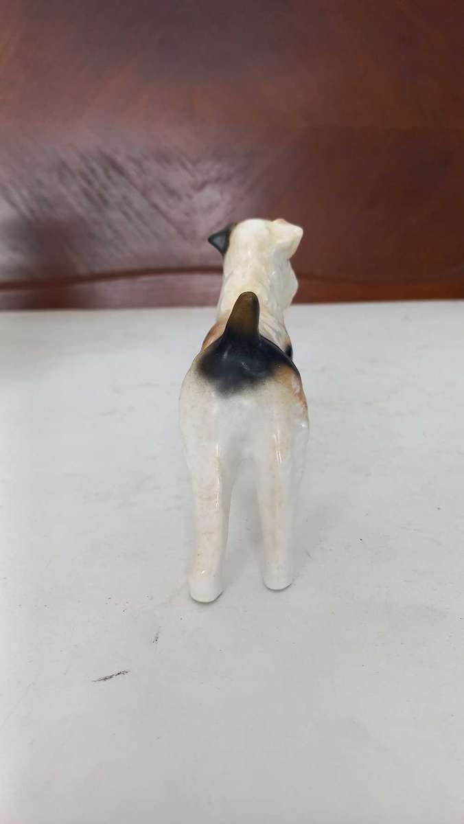 Arthur Bowker collectable  Terrier dog ornament  - made in England
