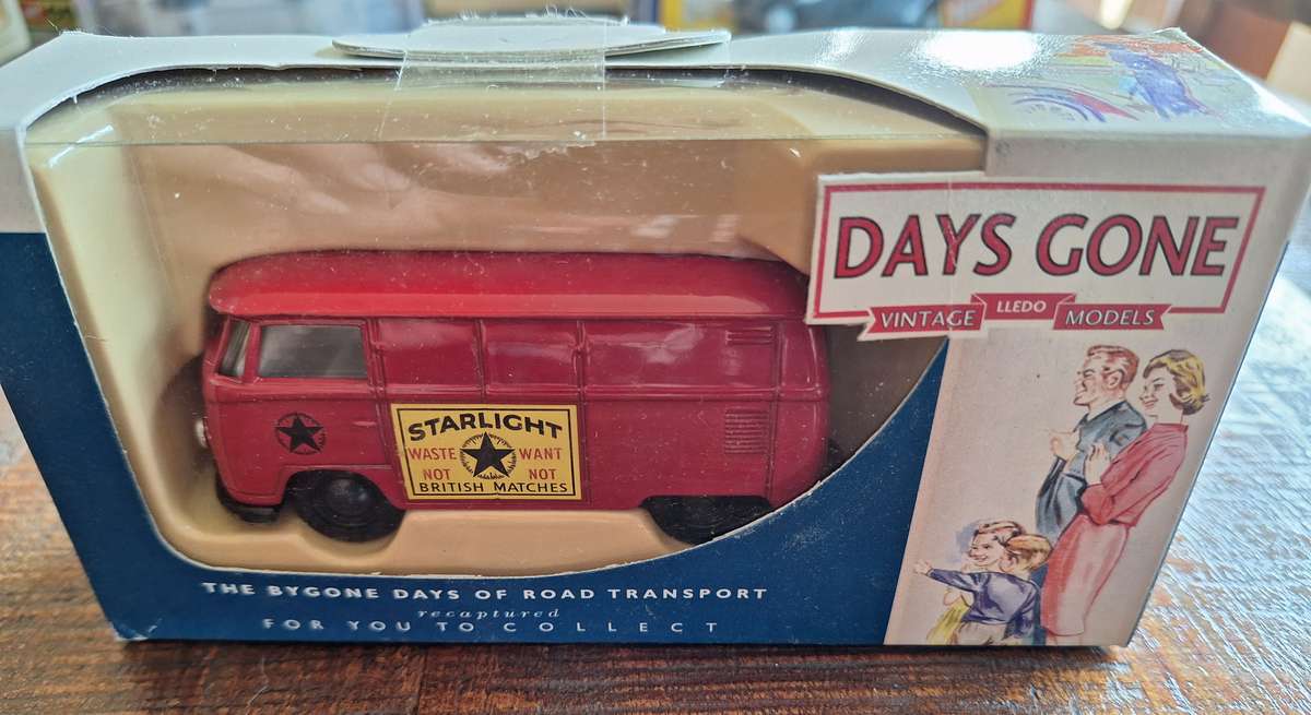 Set of 4 x Lledo Days gone Vw Camper